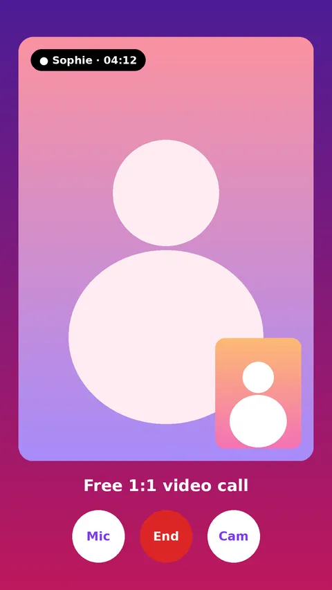 FreeDate video call